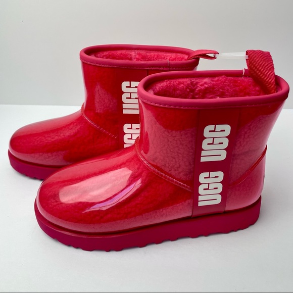 NWT UGG Classic Clear Mini Boot — Pink - Picture 7 of 7